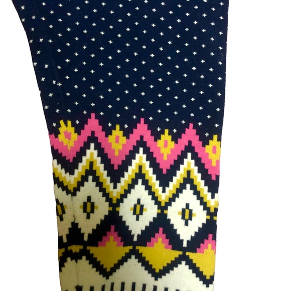 Old Navy | Fair Isle Sweater Leggings Colorful Cozy Lounge Size XXL - Picture 5 of 8